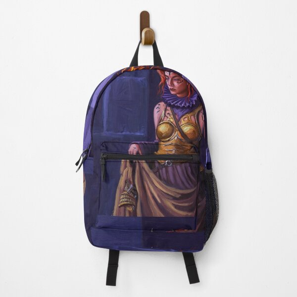 Item preview, Fantasy RPG style Demon Girl illustration painting art designed and sold by Vintage Designs +.