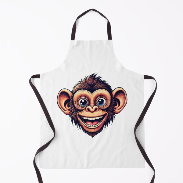 Item preview, Funny Monkey Illustration - Playful Wildlife Design designed and sold by latelierdechris.