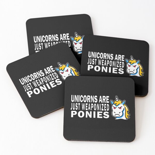 Item preview, Angry - Unicorns are just weaponized ponies.- designed and sold by Bukhisz.