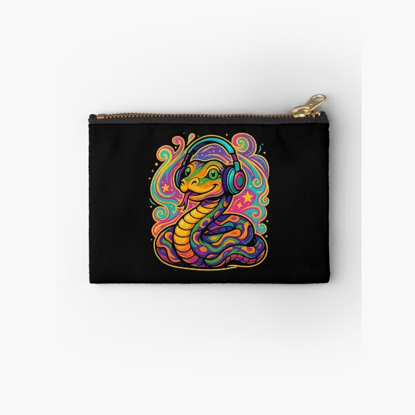 Item preview, Psychedelic Boa Constrictor Listening to Music designed and sold by Ambient Mind Design.
