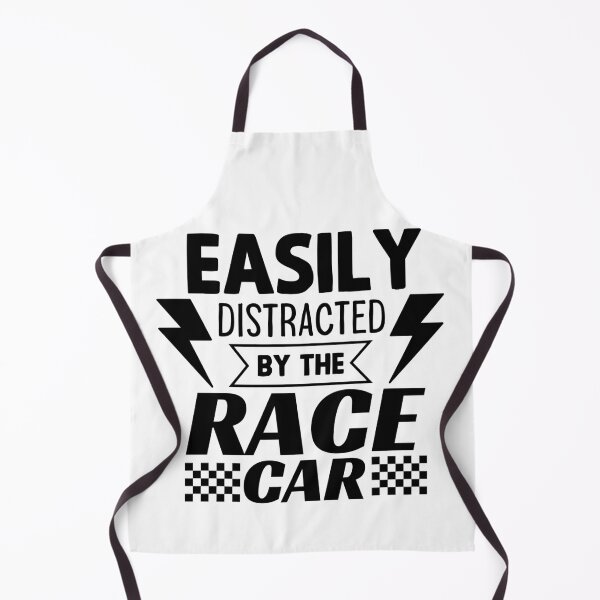 Item preview, Easily Distracted By The Race Car- Formula Racing Addict Love designed and sold by TeesYouWant.