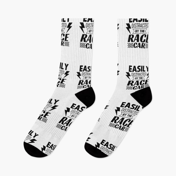 Item preview, Easily Distracted By The Race Car- Formula Racing Addict Love designed and sold by TeesYouWant.