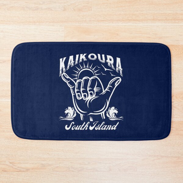 Item preview, Kaikoura South Island New Zealand Shaka Surf- White designed and sold by SurfingLocales.