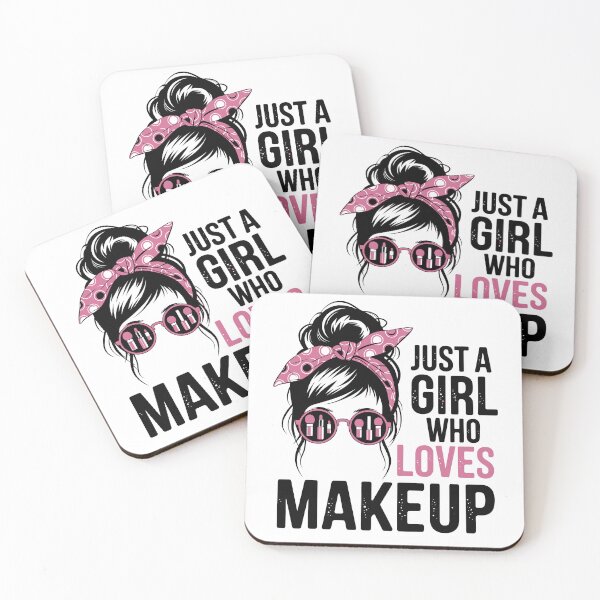 Item preview, just a girl who loves makeup designed and sold by jkrphoto.