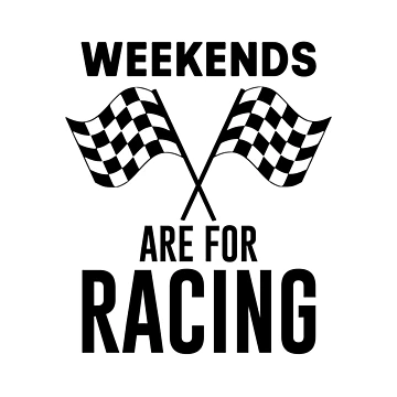 Artwork thumbnail, Weekends Are For Racing - Formula Racing Addict Love by TeesYouWant