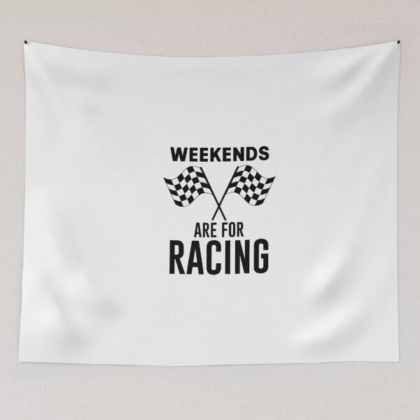 Item preview, Weekends Are For Racing - Formula Racing Addict Love designed and sold by TeesYouWant.
