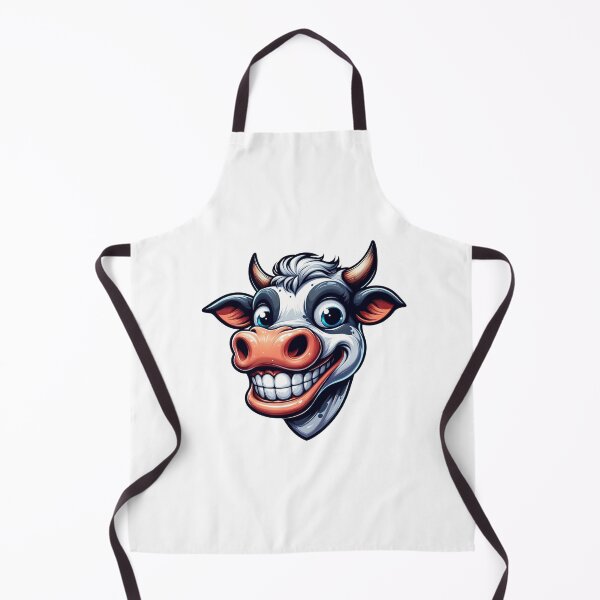 Item preview, Funny Quirky Cow Illustration - Humorous Farm Animal Design designed and sold by latelierdechris.