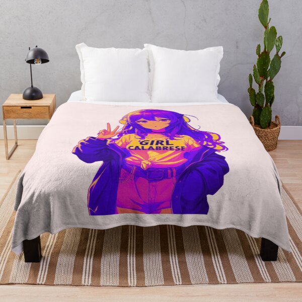 Item preview, Calabrese Girl Manga – Proud Italian Roots | Cute Italian Girl Shirt anime girlies, ragazza di anime art, designed and sold by Design by Anthony .