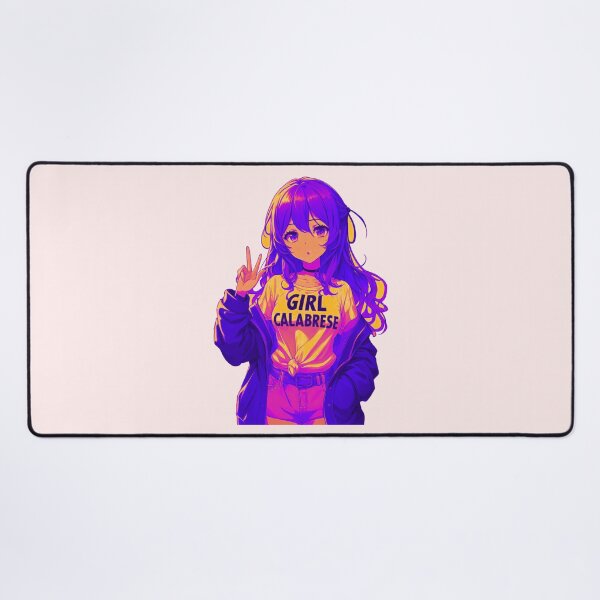 Item preview, Calabrese Girl Manga – Proud Italian Roots | Cute Italian Girl Shirt anime girlies, ragazza di anime art, designed and sold by Design by Anthony .