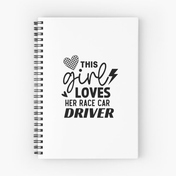 Item preview, This Girl Loves Her Race Car Driver - Formula Racing Addict Love designed and sold by TeesYouWant.