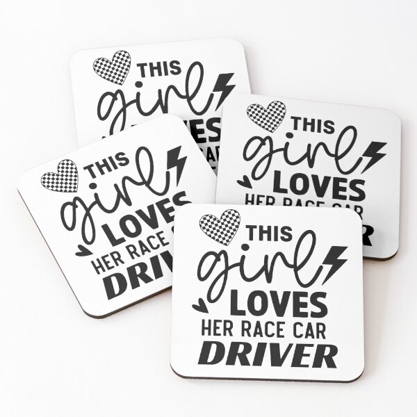 Item preview, This Girl Loves Her Race Car Driver - Formula Racing Addict Love designed and sold by TeesYouWant.