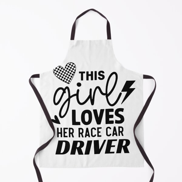 Item preview, This Girl Loves Her Race Car Driver - Formula Racing Addict Love designed and sold by TeesYouWant.