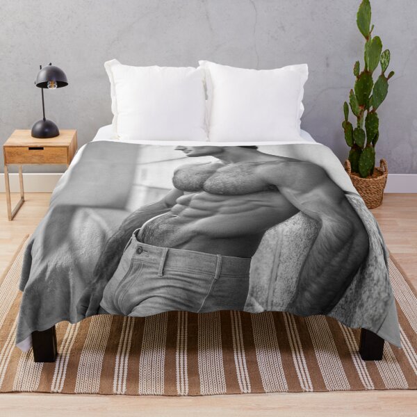 Item preview, 50s fit male posing against wall in undies designed and sold by gayishdesign.