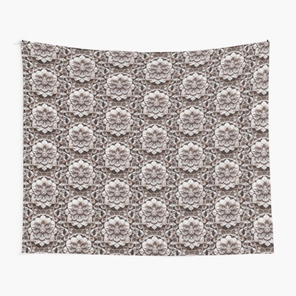 Item preview, Hexagram flower wave designed and sold by Hypnodelic.