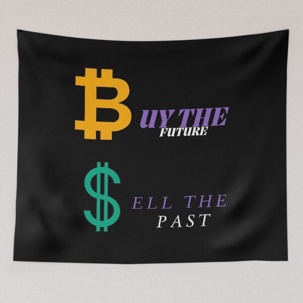 Item preview, Buy the Future Sell the Past Bitcoin T-Shirt - Trend Labs designed and sold by Trend-Labs.