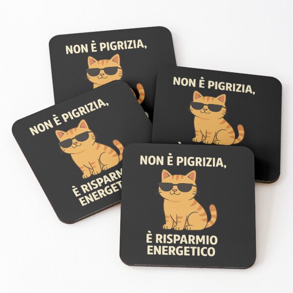Item preview, Gatto pigro divertente – Non è pigrizia, è risparmio energetico designed and sold by Giomyke16.