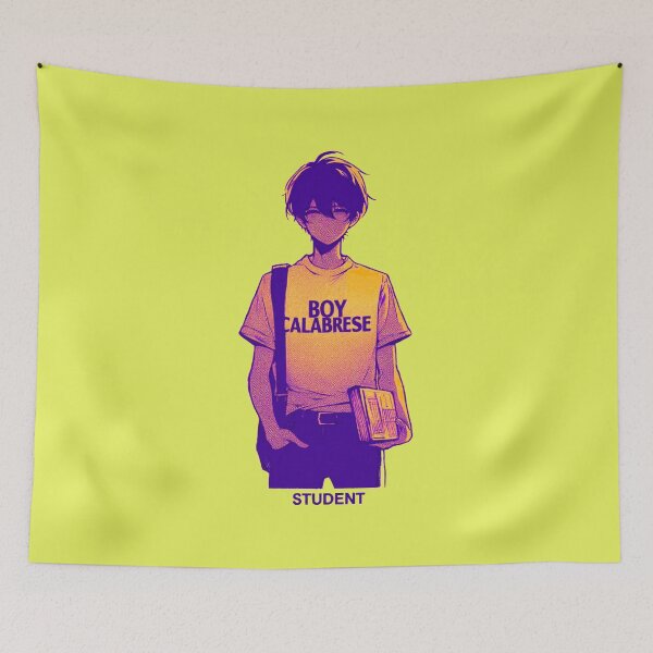 Item preview, Calabrese Boy Manga – Proud Italian Student | Cool Italian Anime Design anime character designed and sold by Design by Anthony .
