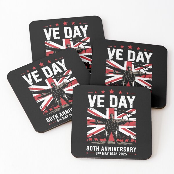 Item preview, V-E Day 80th Anniversary Victory In Europe WWII 1945 V E designed and sold by SkeletonsDanger.