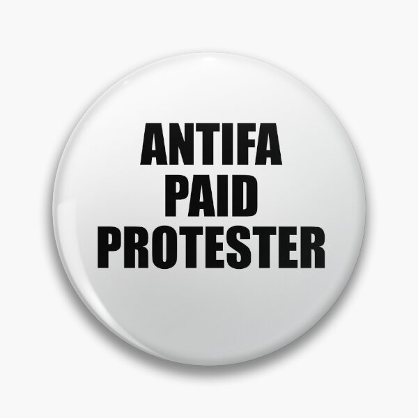 Item preview, Antifa Paid Protester (Plain) designed and sold by iggystardust.