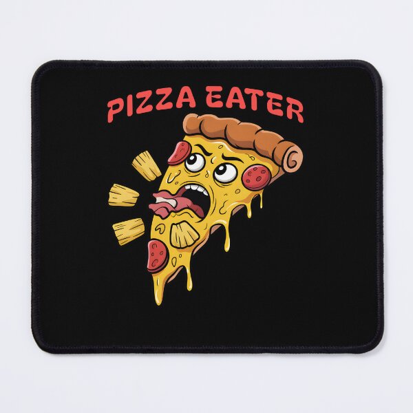 Item preview, Pizza Eater – Cartoon Slice Throwing Up Pineapple Funny Food designed and sold by Fragy72.
