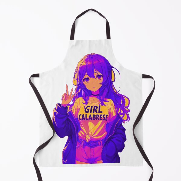 Item preview, Ragazza Calabrese Manga – Orgoglio Calabrese | Maglietta Italiane Divertenti anime girlies, ragazza di anime art designed and sold by Design by Anthony .