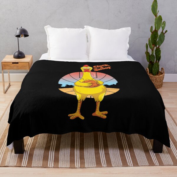 Item preview, Cluck And Shoot Basketball Rubber Chicken designed and sold by MonkiFlipp.