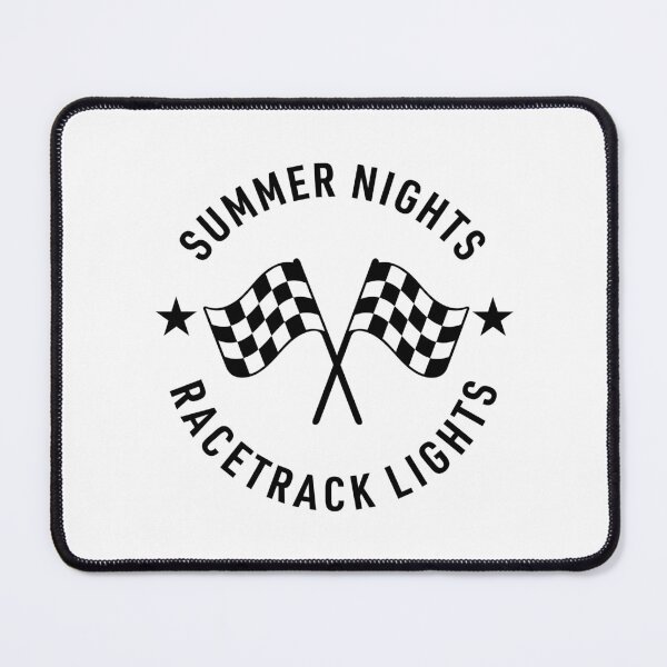 Item preview, Summer Nights Racetrack Lights- Formula Racing Addict Love designed and sold by TeesYouWant.