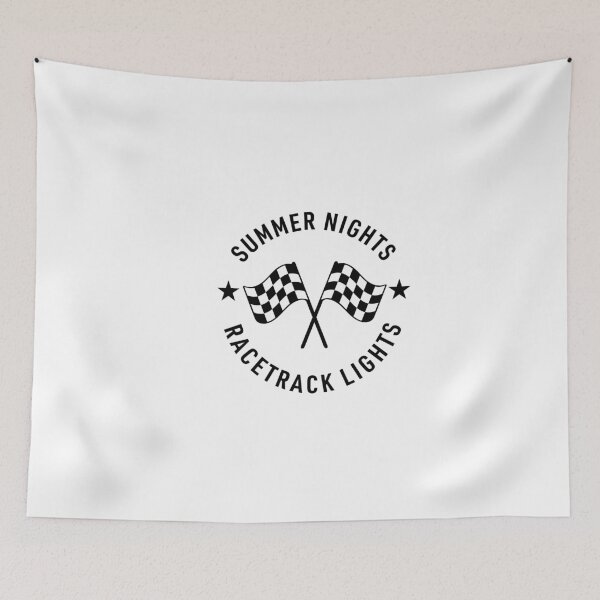 Item preview, Summer Nights Racetrack Lights- Formula Racing Addict Love designed and sold by TeesYouWant.