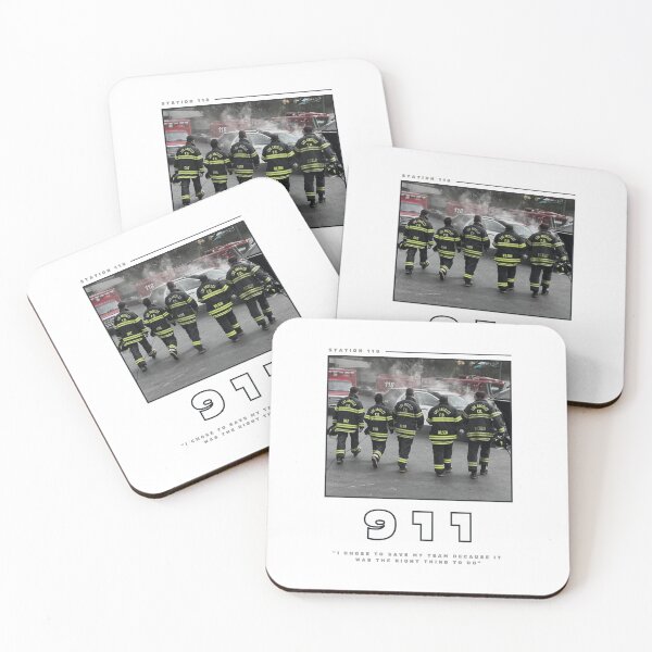 Item preview, Station 118 - 911 crew designed and sold by alittlelibrary.