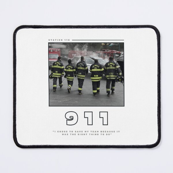 Item preview, Station 118 - 911 crew designed and sold by alittlelibrary.