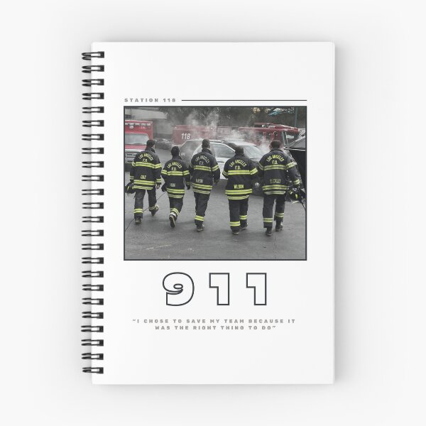 Item preview, Station 118 - 911 crew designed and sold by alittlelibrary.