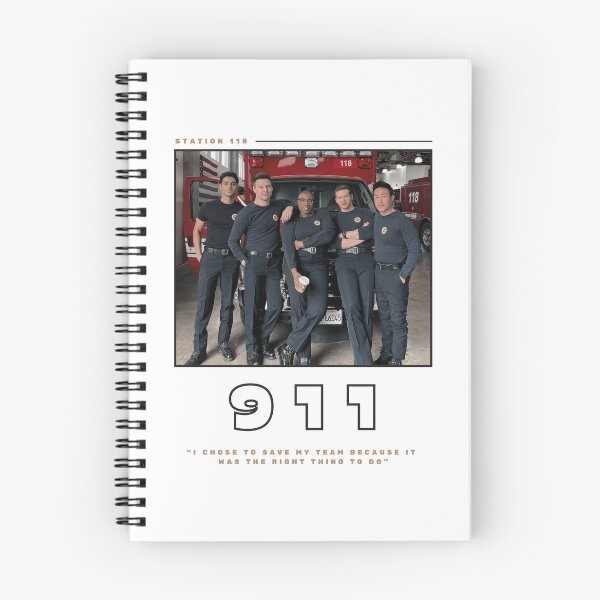 Item preview, Station 118 - 911 crew designed and sold by alittlelibrary.