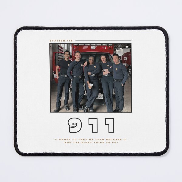 Item preview, Station 118 - 911 crew designed and sold by alittlelibrary.