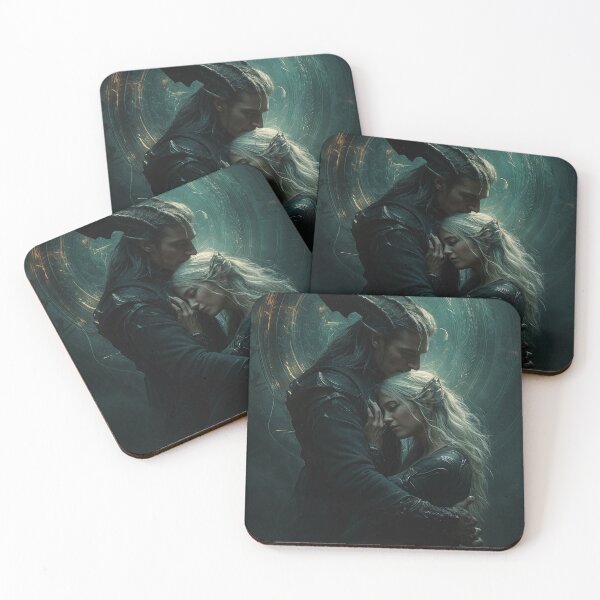 Item preview, Eclipsed Hearts: The Last Embrace of Eldarion and Lysara designed and sold by oanaunciuleanu.