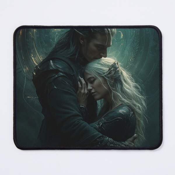 Item preview, Eclipsed Hearts: The Last Embrace of Eldarion and Lysara designed and sold by oanaunciuleanu.