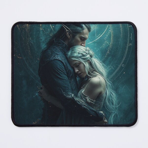 Item preview, Eclipsed Hearts: The Last Embrace of Eldarion and Lysara designed and sold by oanaunciuleanu.