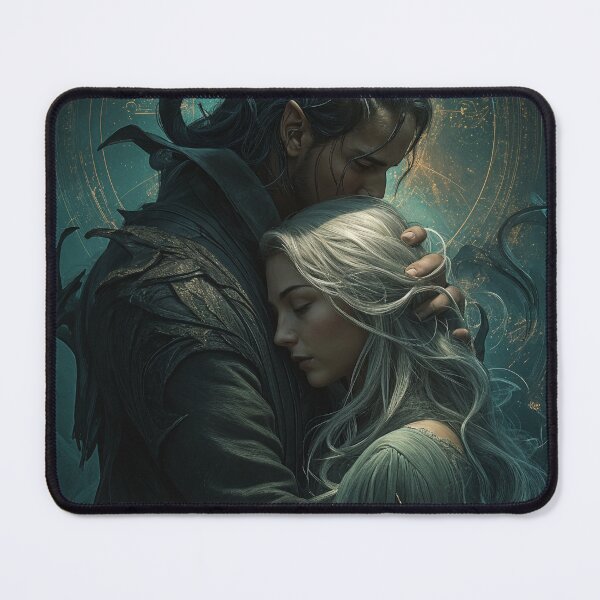 Item preview, Eclipsed Hearts: The Last Embrace of Eldarion and Lysara designed and sold by oanaunciuleanu.