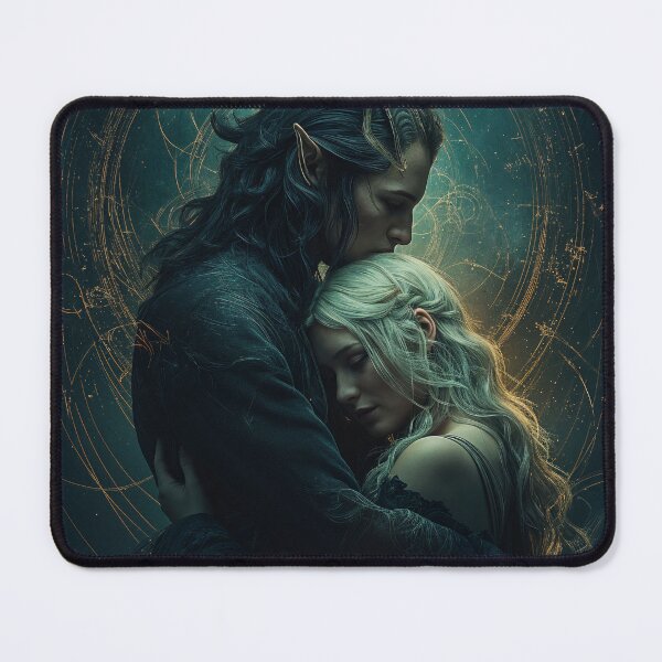 Item preview, Eclipsed Hearts: The Last Embrace of Eldarion and Lysara designed and sold by oanaunciuleanu.