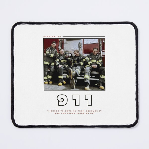 Item preview, Station 118 - 911 crew designed and sold by alittlelibrary.