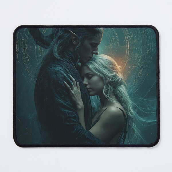 Item preview, Eclipsed Hearts: The Last Embrace of Eldarion and Lysara designed and sold by oanaunciuleanu.