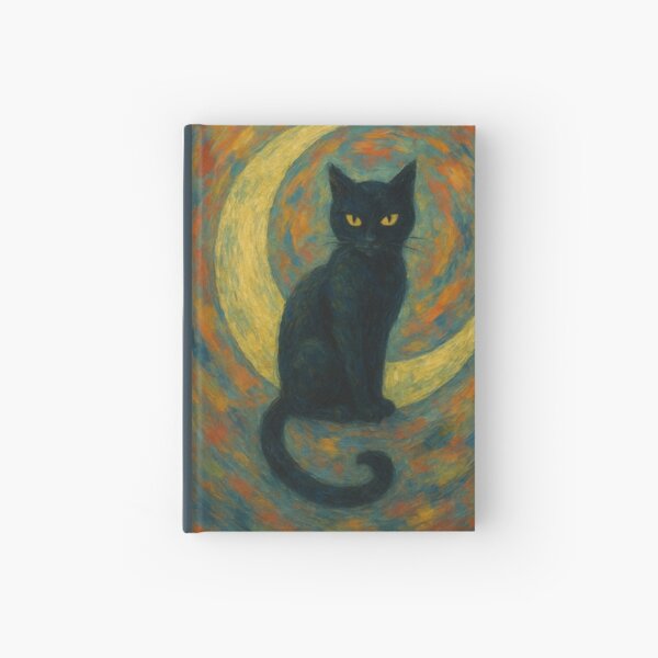 Vista previa del artículo con la obra «GATO NEGRO», diseñado y vendido por Arte-azul.