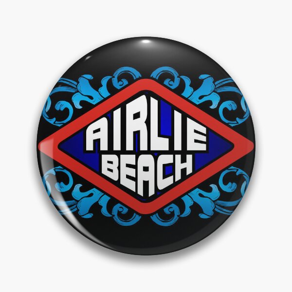 Item preview, Airlie Beach Australia emblem retro sign designed and sold by studioss76.