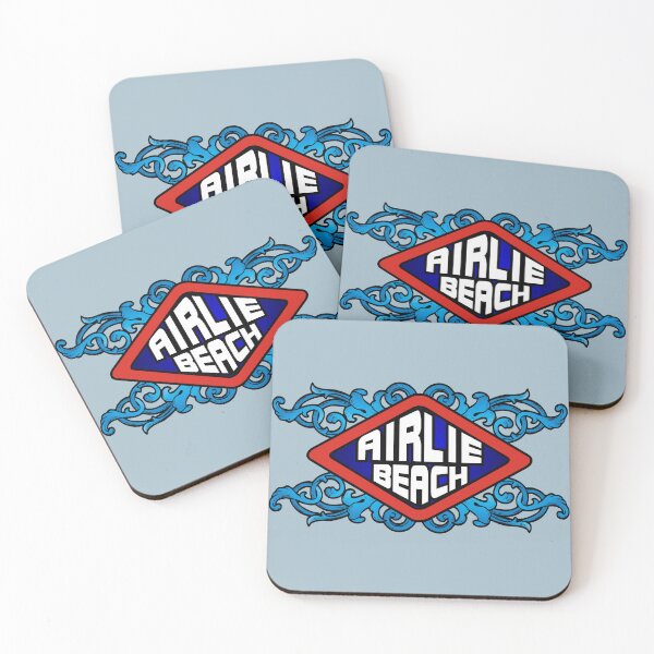 Item preview, Airlie Beach Australia emblem retro sign designed and sold by studioss76.
