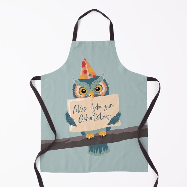 Item preview, Cute owl with lovely birthday greetings designed and sold by InkofNocturna.