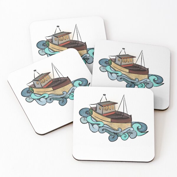 Item preview, Boat Ride in the ocean  designed and sold by ArtByLakmini.