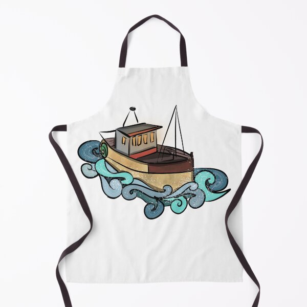 Item preview, Boat Ride in the ocean designed and sold by ArtByLakmini.