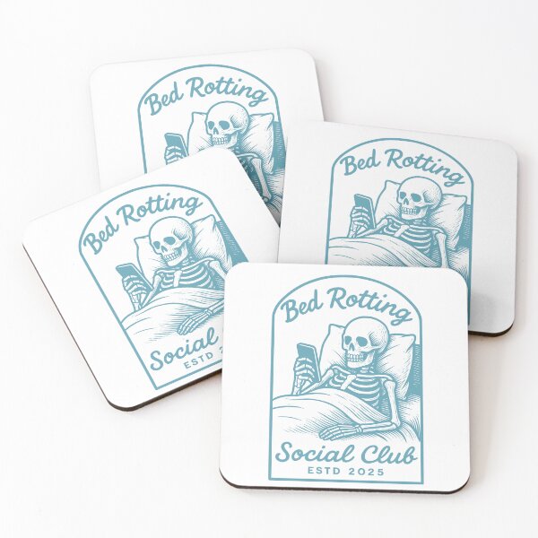 Item preview, Bed Rotting Skeleton Social Club Aesthetic designed and sold by Dago345.