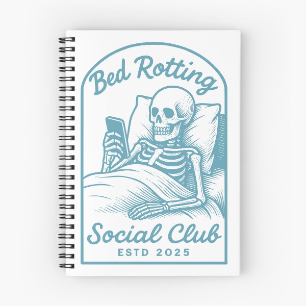 Item preview, Bed Rotting Skeleton Social Club Aesthetic designed and sold by Dago345.
