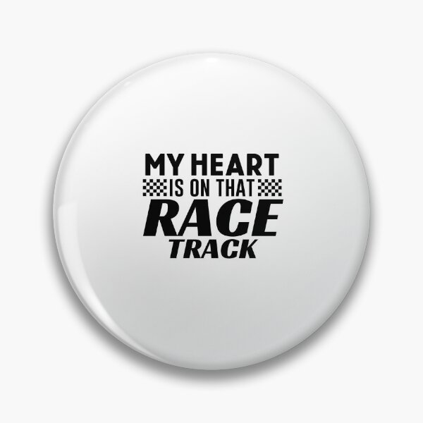 Item preview, My Heart Is On The Racetrack - Formula Racing Addict Love designed and sold by TeesYouWant.