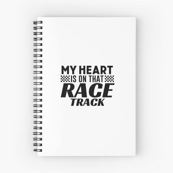 Item preview, My Heart Is On The Racetrack - Formula Racing Addict Love designed and sold by TeesYouWant.